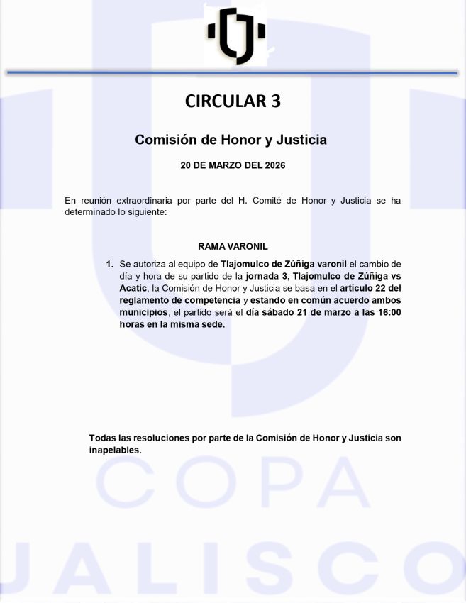 Circular 3